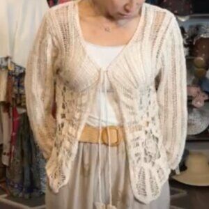 MOMS CARIDGAN CROCHET